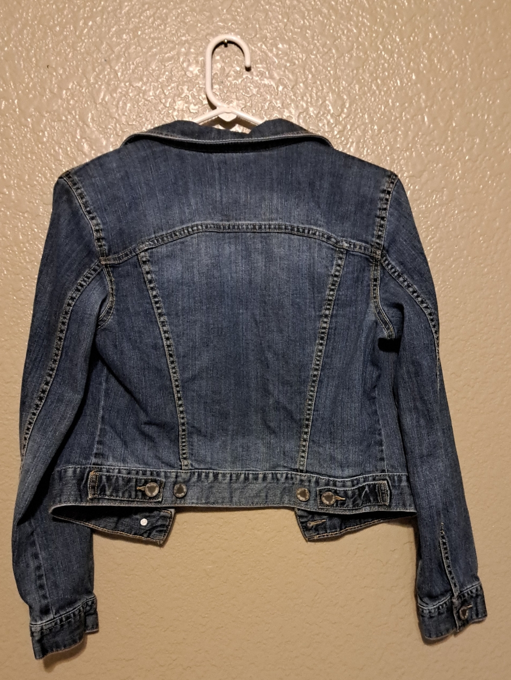 A.N.A. Classic Women's Denim Jacket - Blue - Picture 4 of 10